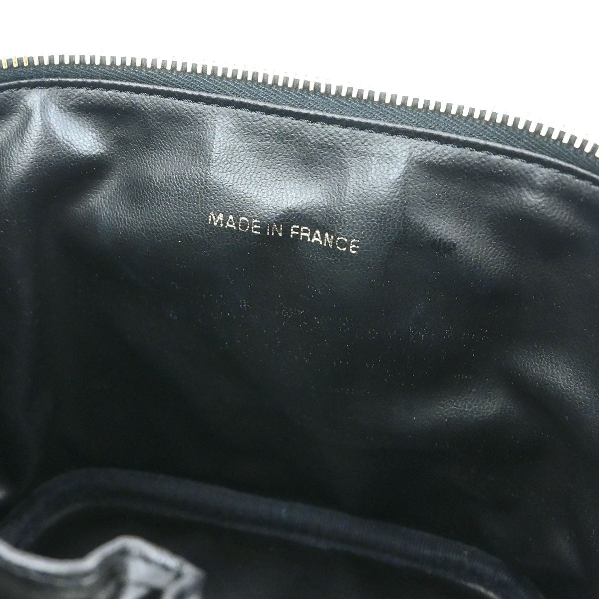 Chanel Black Calfskin Timeless Vanity Handbag