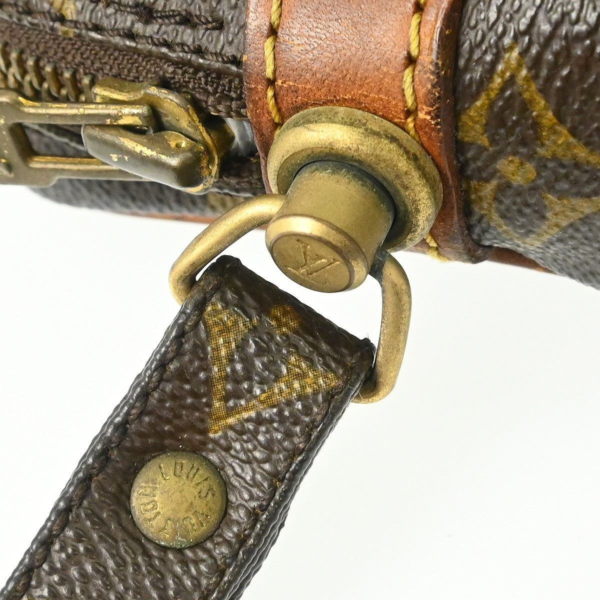 Louis Vuitton Marly Dragonne PM Clutch Bag Purse