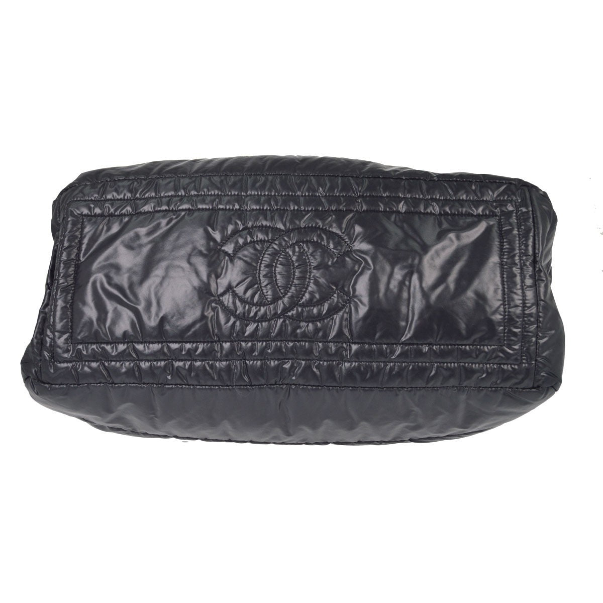 Chanel Black Nylon Coco Cocoon Hand Bag