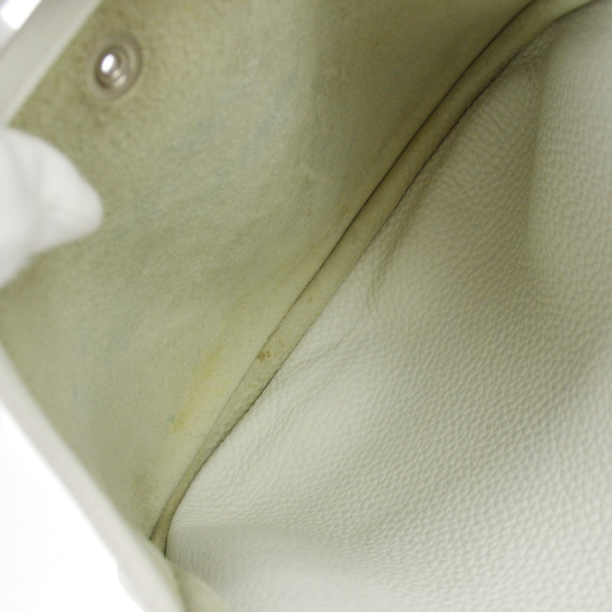 Hermès White Taurillon Clemence Evelyne 3 29 PM