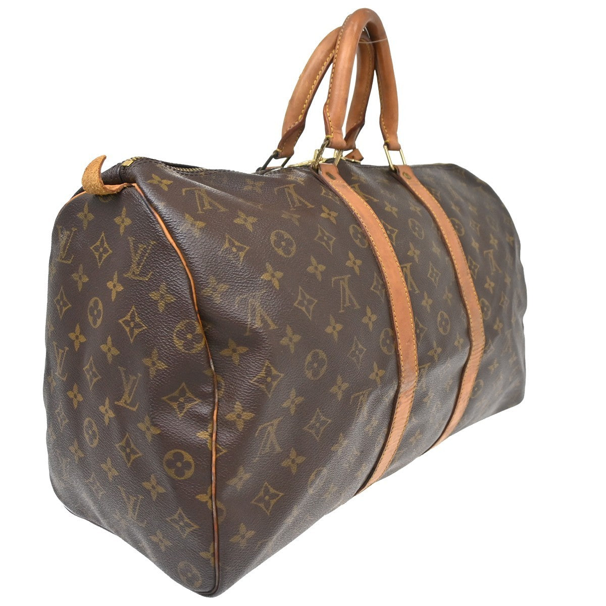 Louis Vuitton Keepall 45 Duffle Handbag Monogram