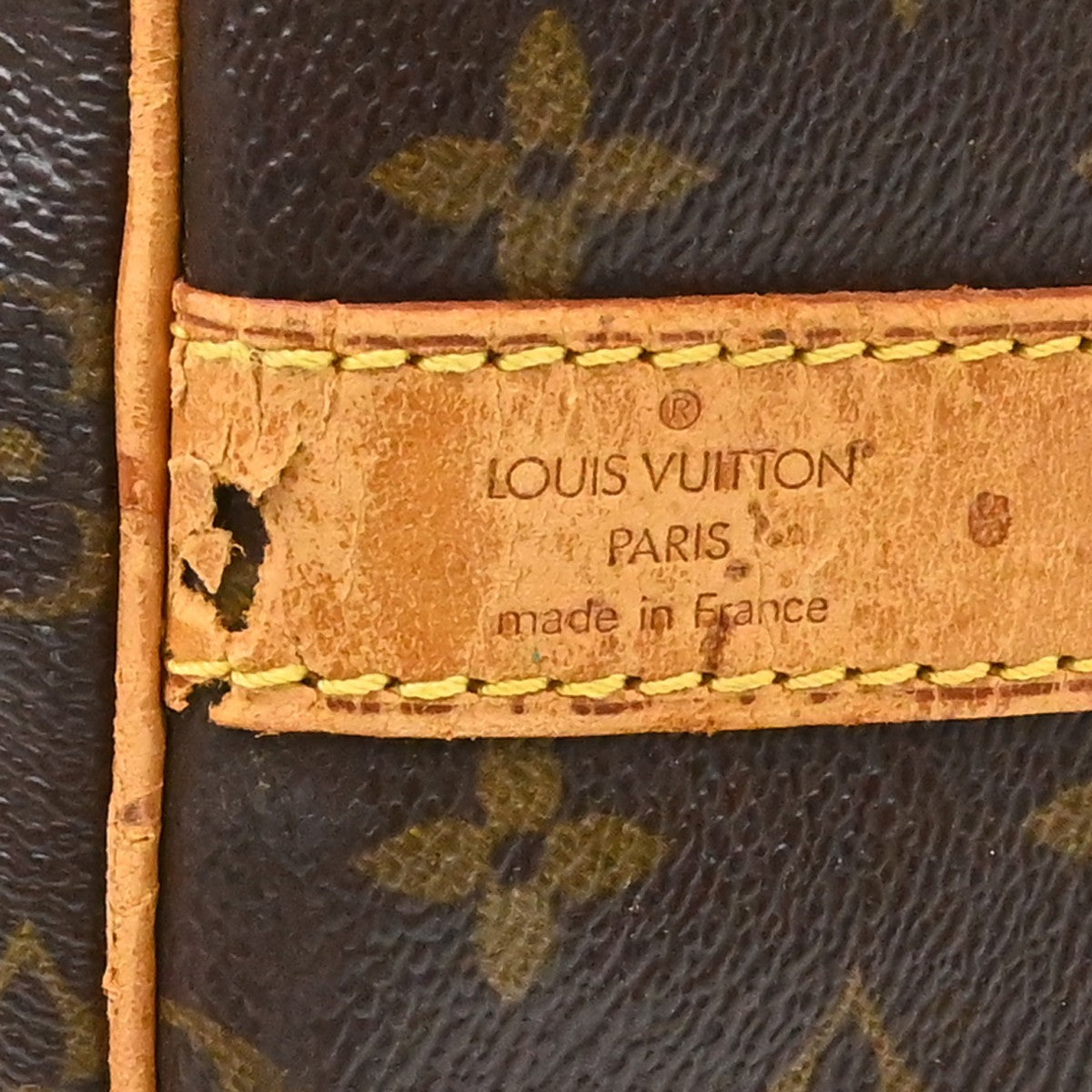 Louis Vuitton Keepall Bandouliere 55 Bag Monogram