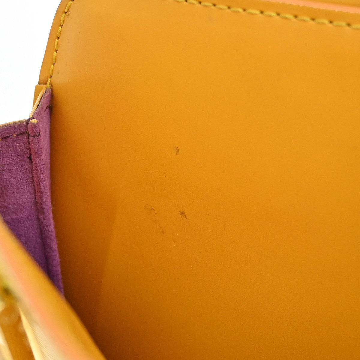 Louis Vuitton Yellow Epi Pont Neuf Handbag