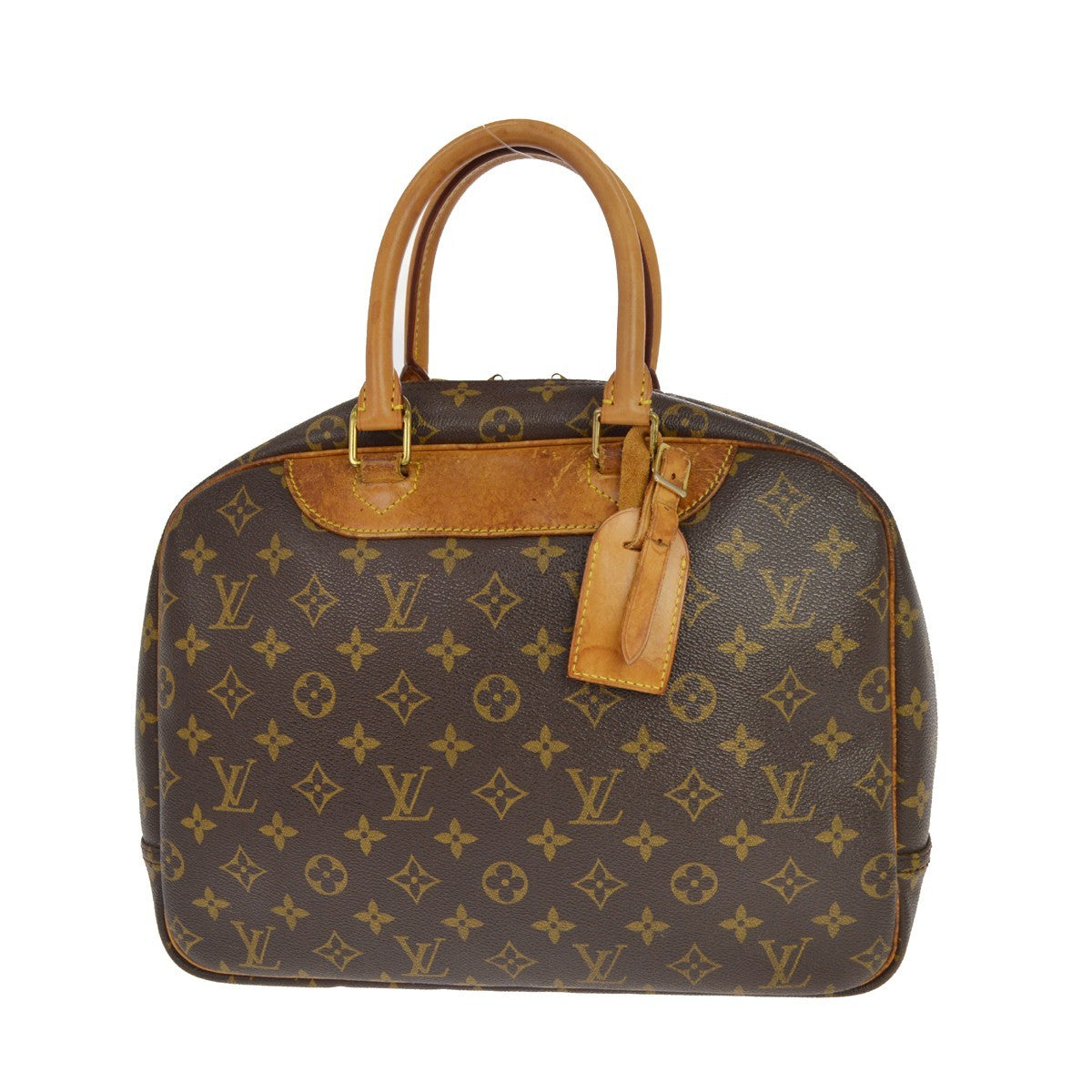 Louis Vuitton Deauville Bowling Vanity Handbag