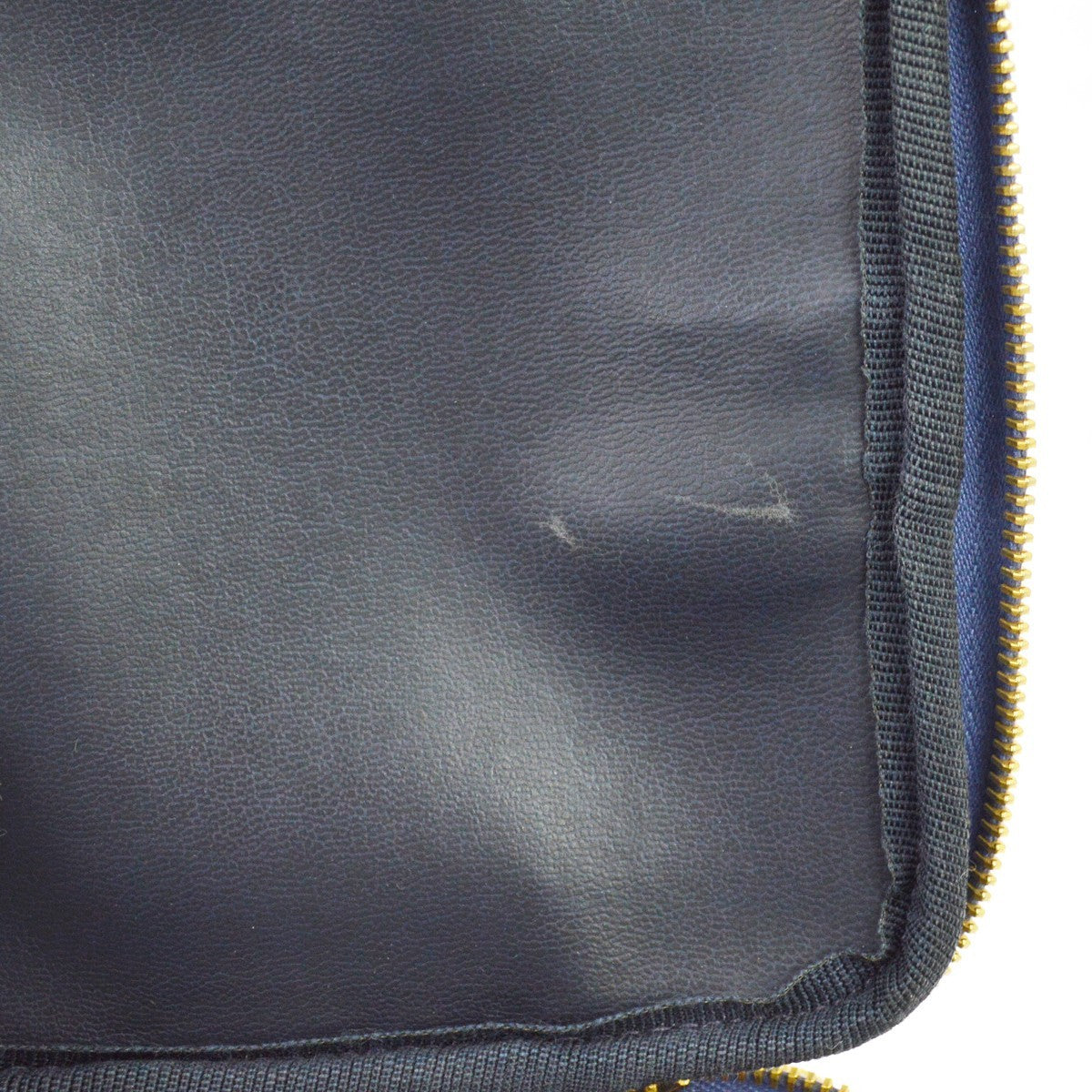 Chanel Blue Denim Vanity Handbag