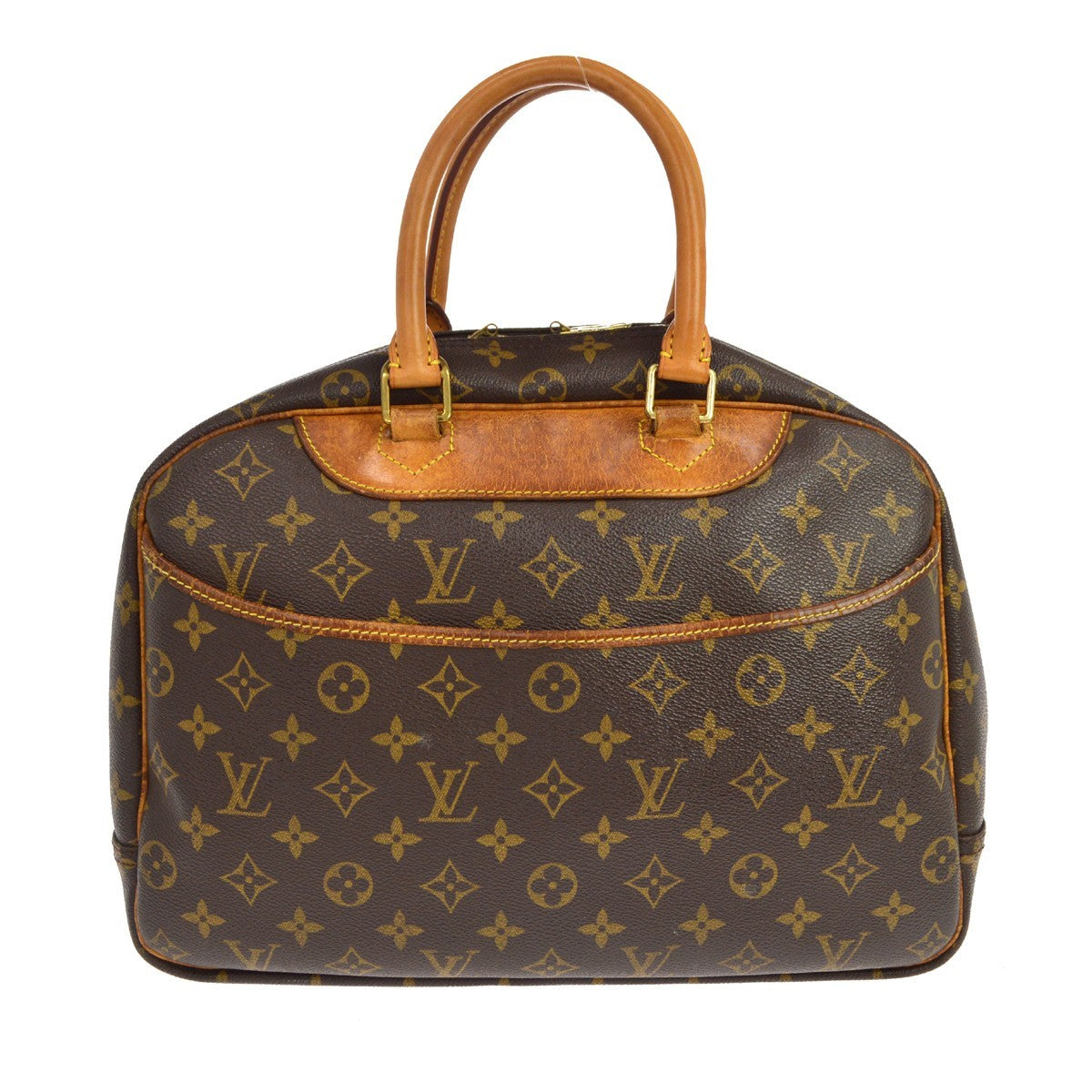 Louis Vuitton Deauville Bowling Vanity Handbag