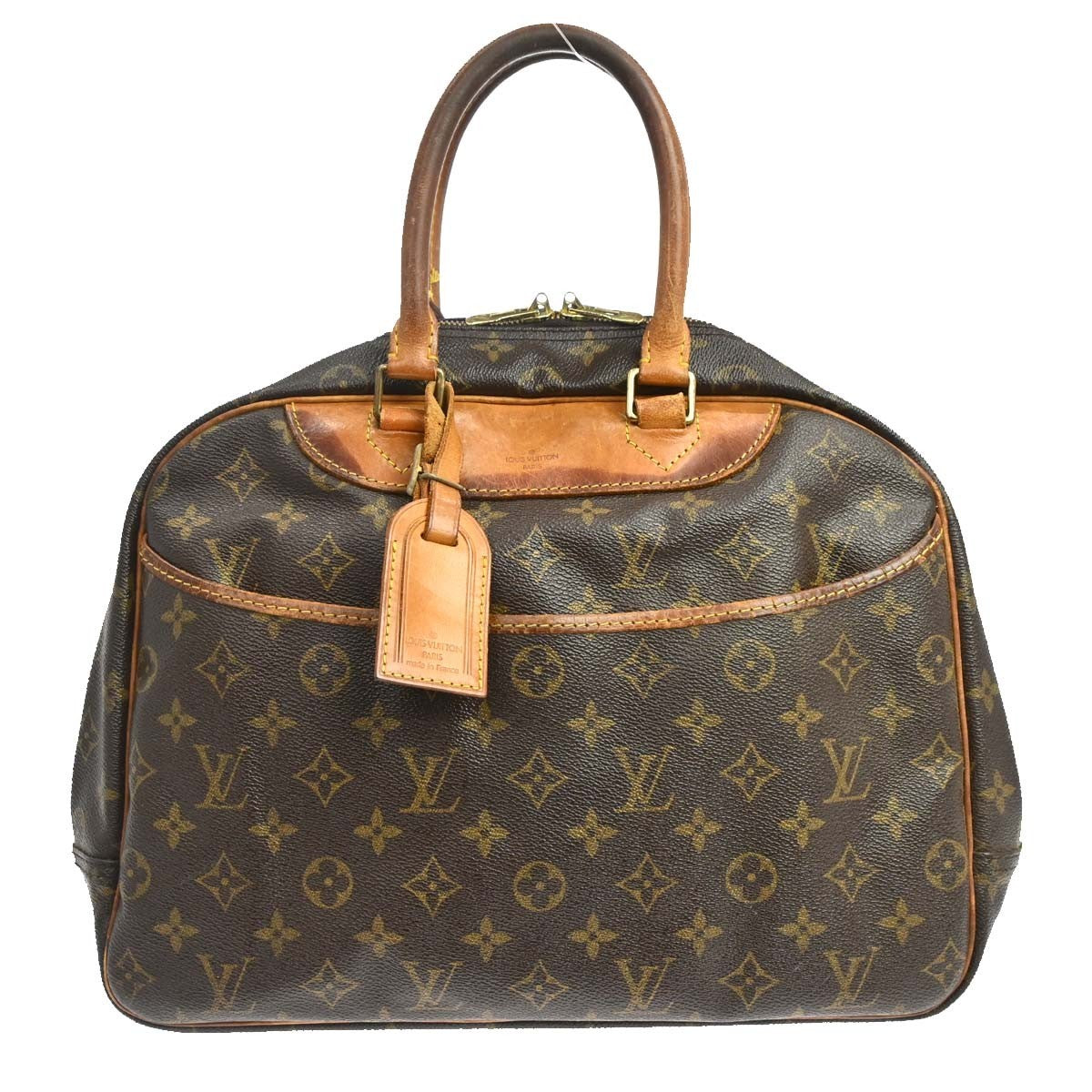 Louis Vuitton Deauville Bowling Vanity Handbag