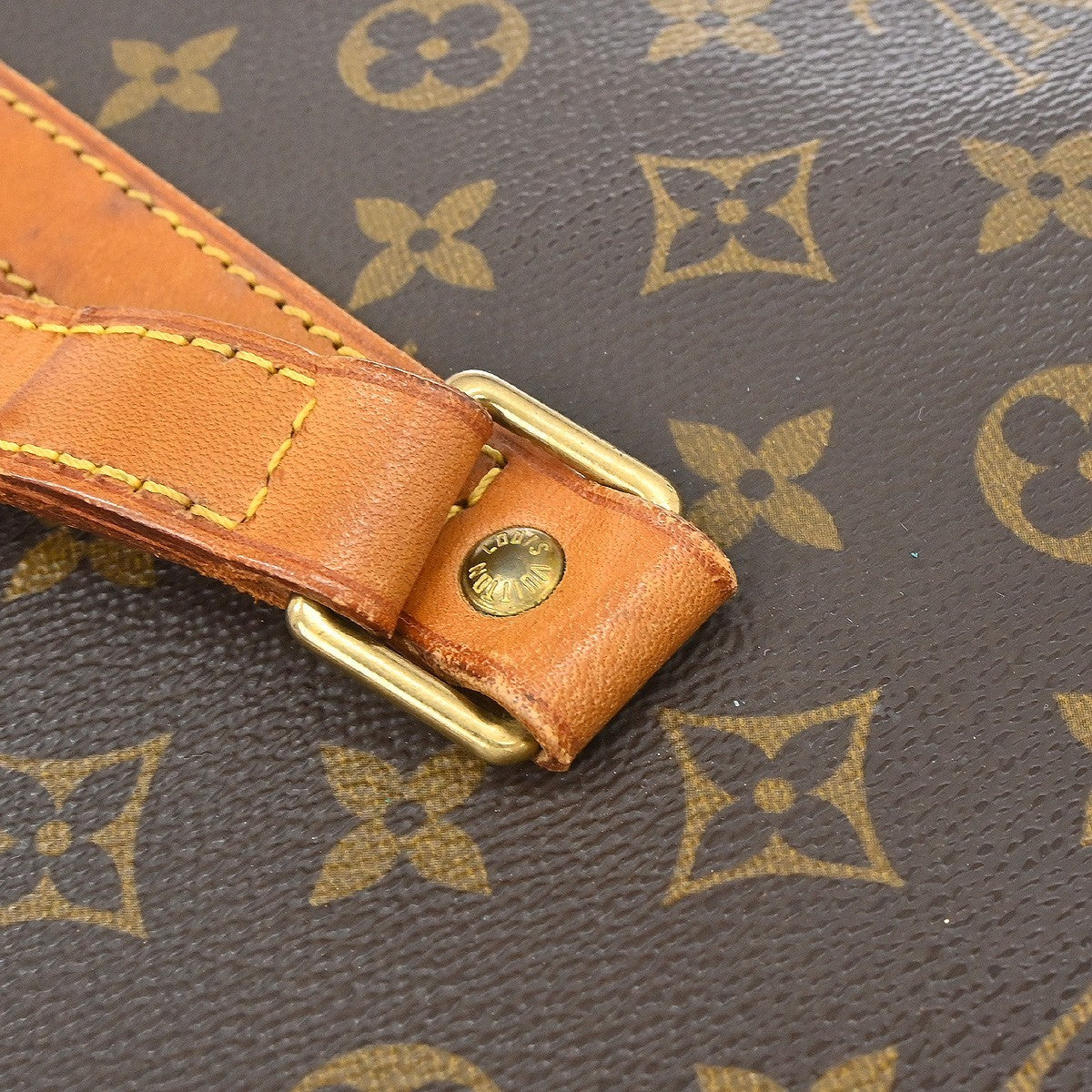 Louis Vuitton Babylone Hand Bag Purse Monogram