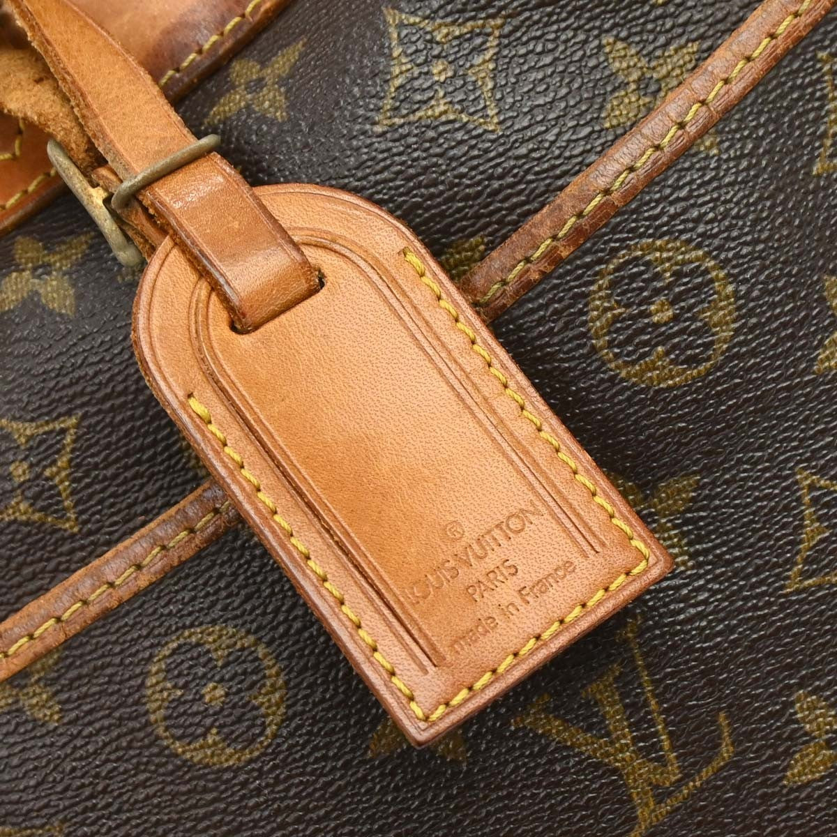 Louis Vuitton Deauville Bowling Vanity Handbag