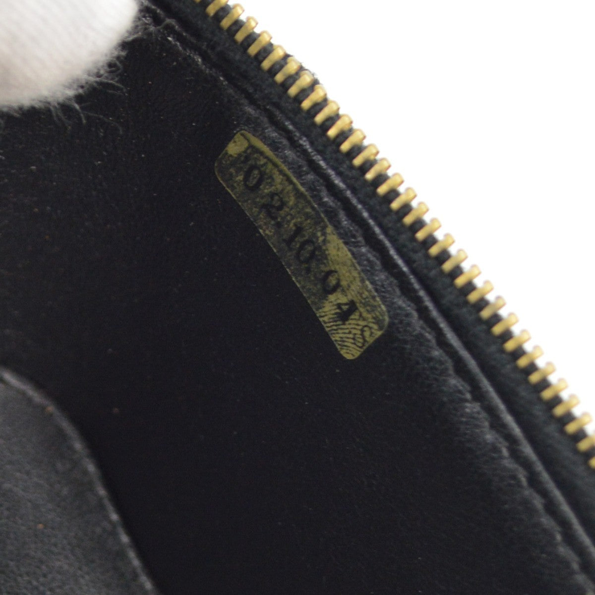 Chanel Black Wool Wild Stitch Vanity Handbag