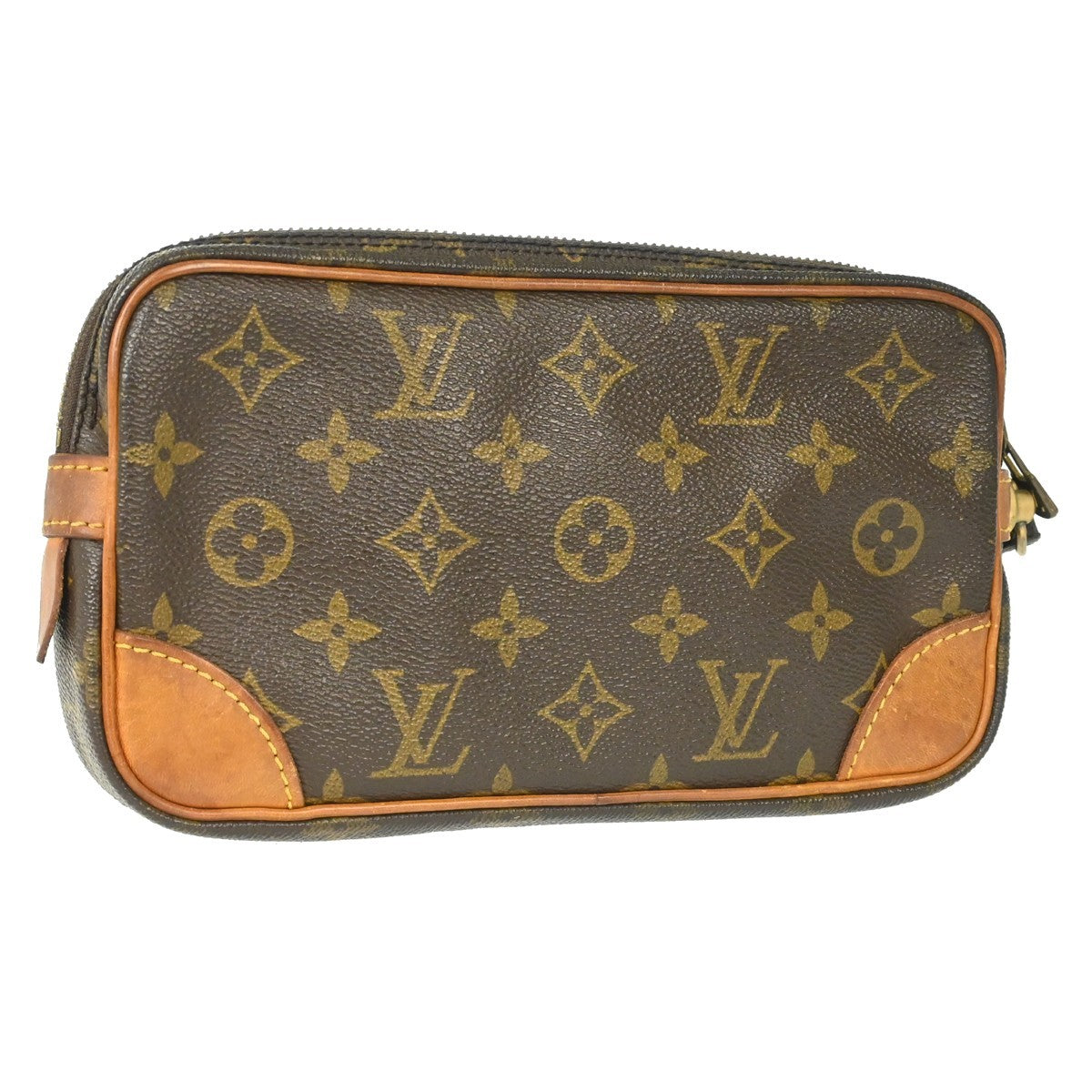 Louis Vuitton Marly Dragonne PM Clutch Bag Purse