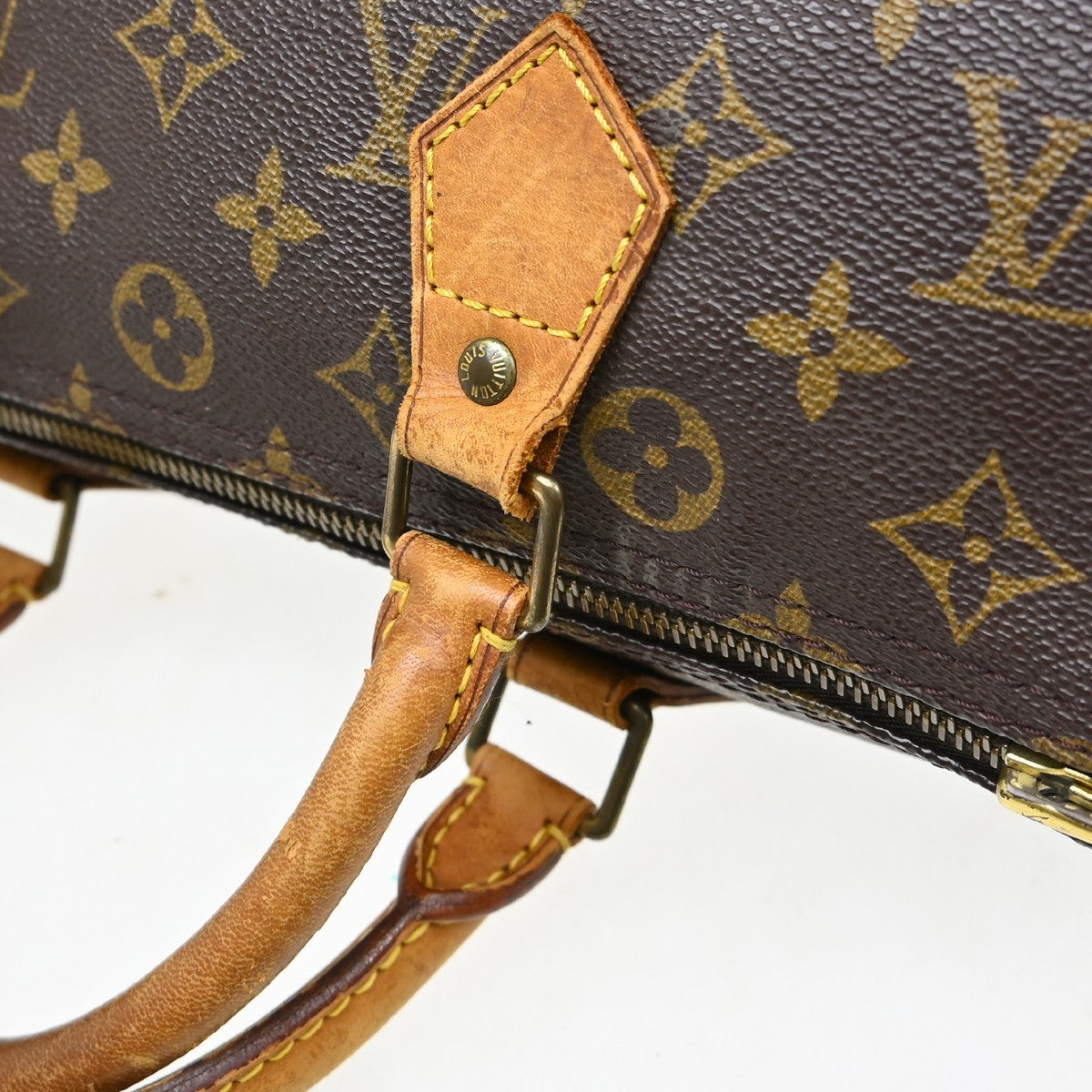 Louis Vuitton Speedy 30 Handbag Monogram Canvas