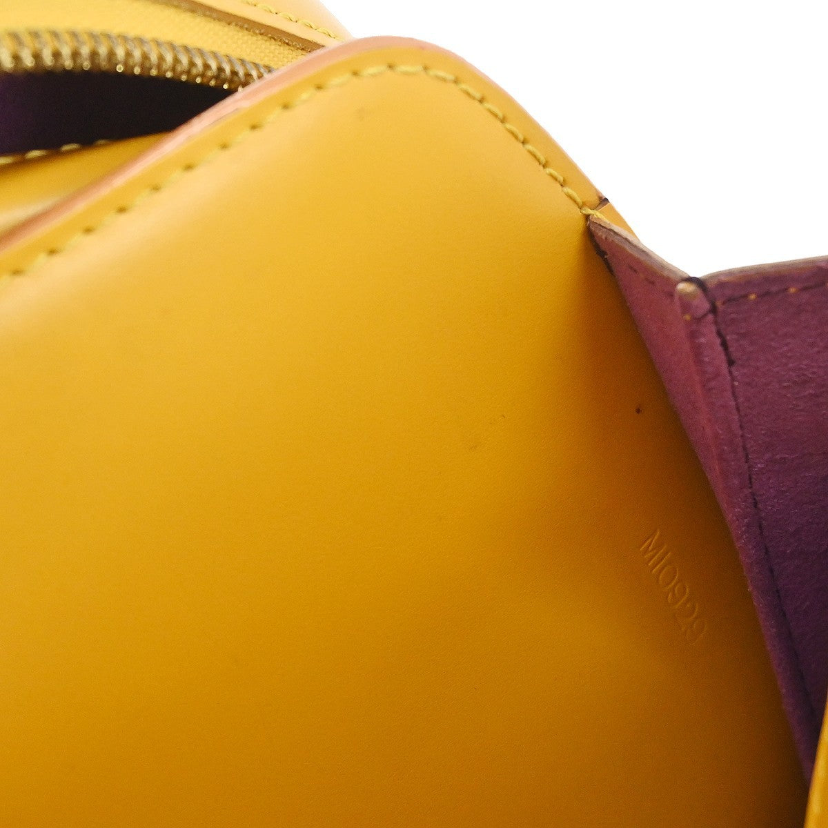 Louis Vuitton Yellow Epi Pont Neuf Handbag