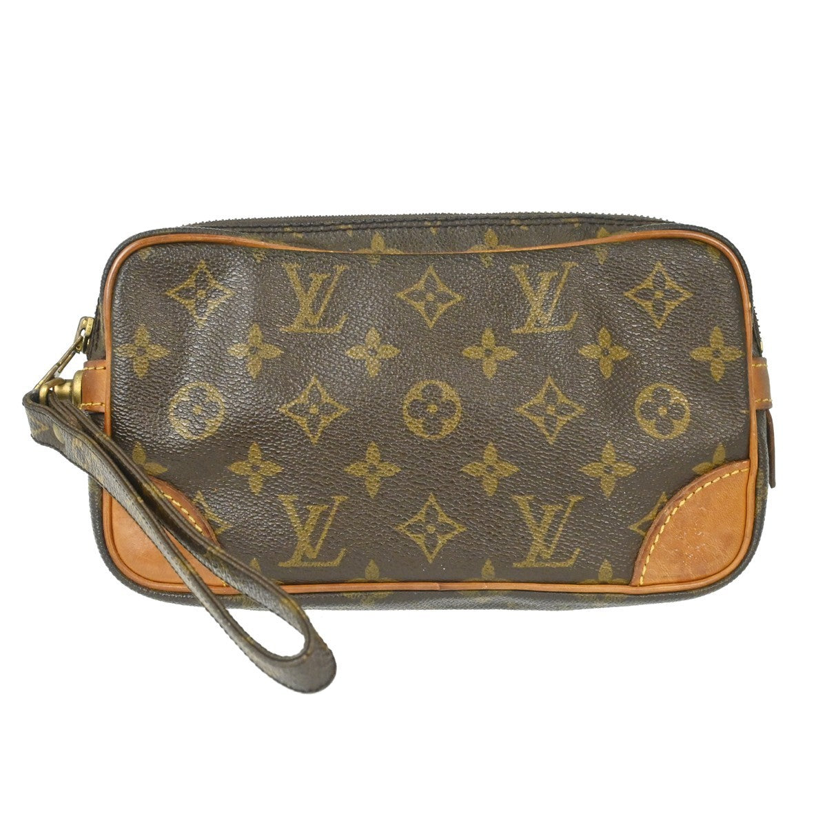 Louis Vuitton Marly Dragonne PM Clutch Bag Purse