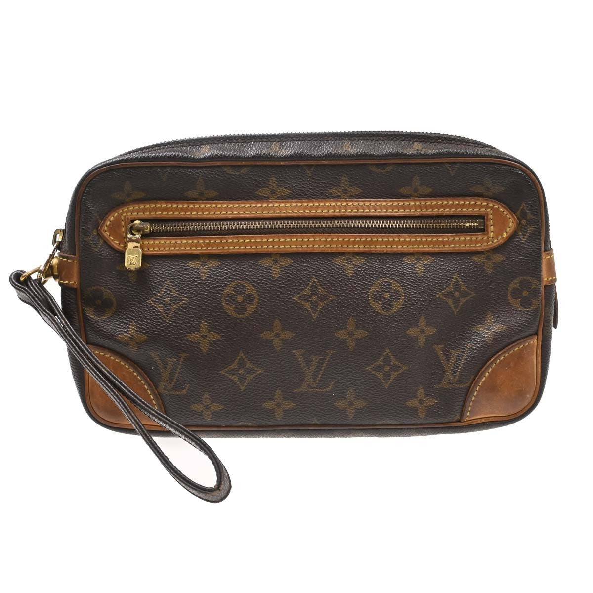 Louis Vuitton Marly Dragonne GM Clutch Bag Purse