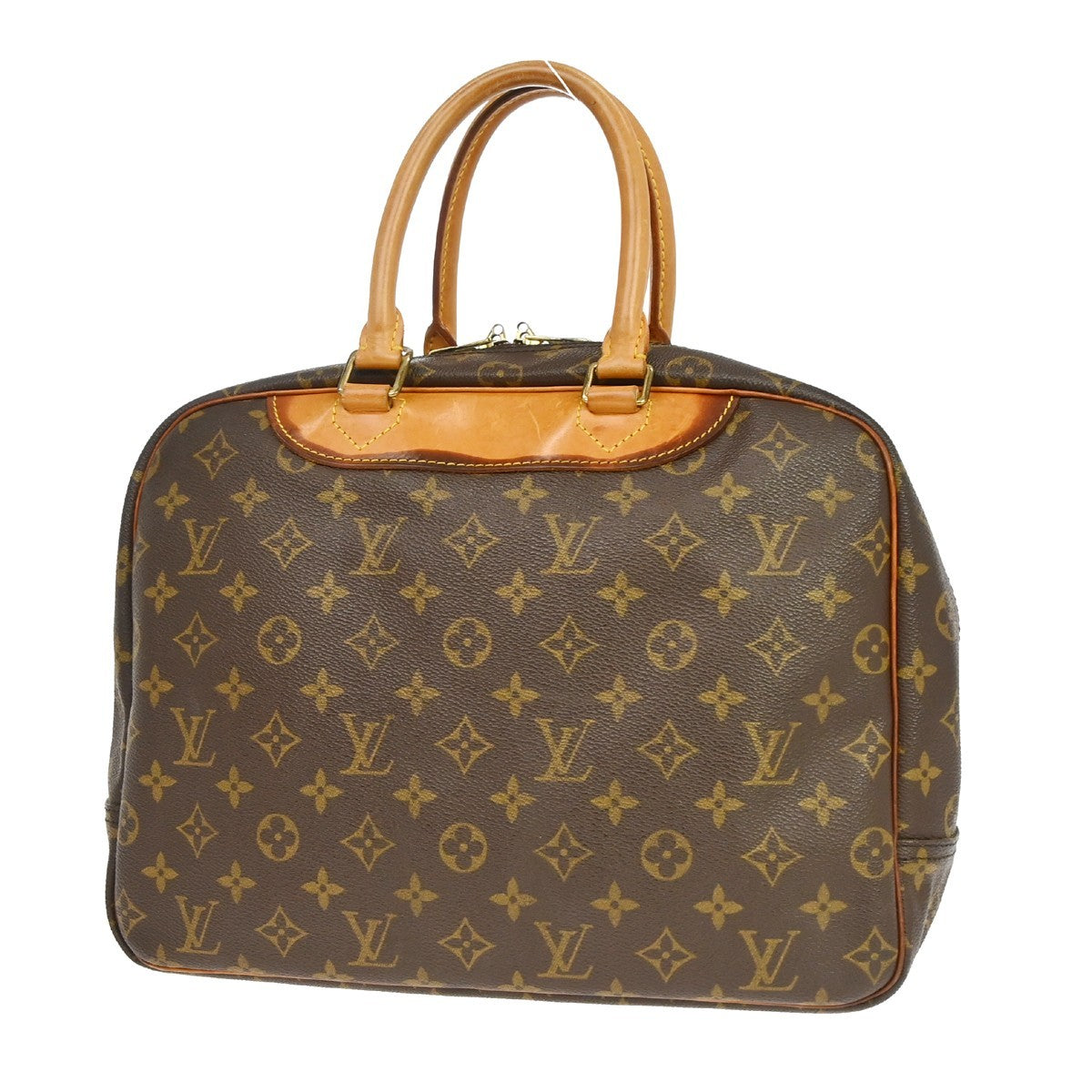 Louis Vuitton Deauville Bowling Vanity Handbag