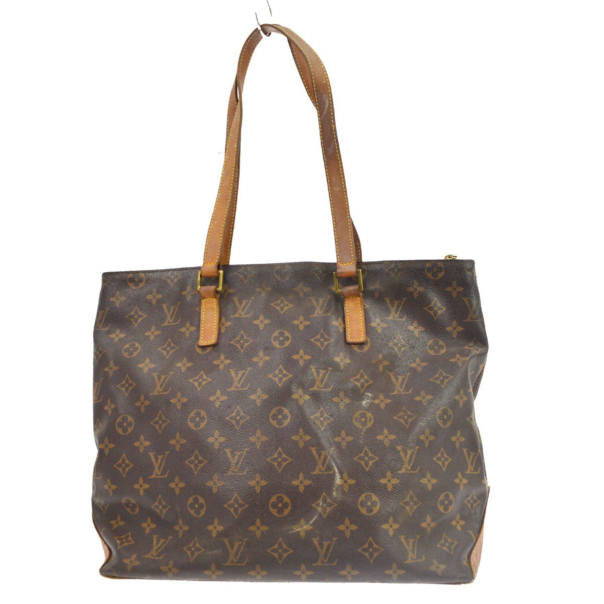 Louis Vuitton Cabas Mezzo Hand Tote Bag Monogram