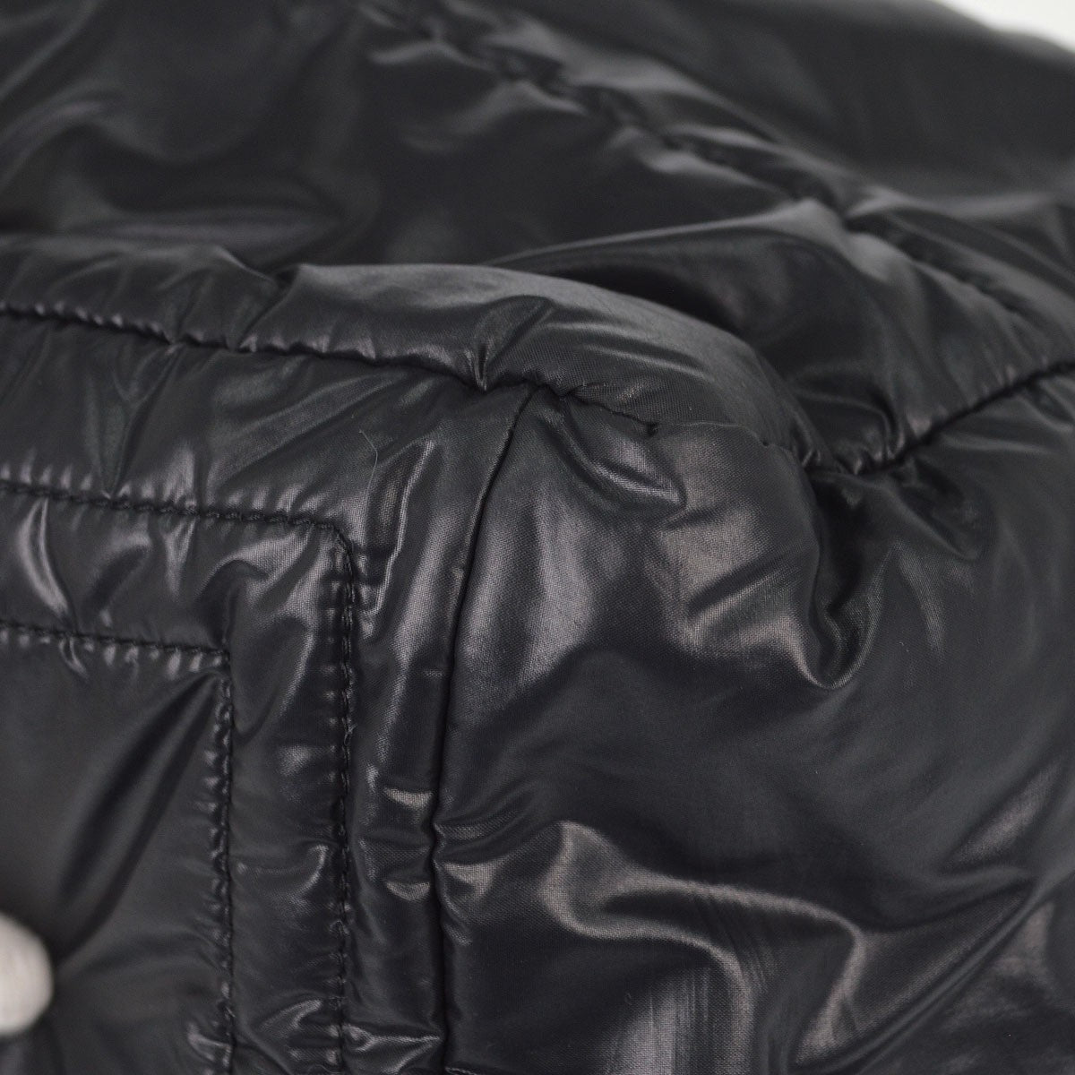 Chanel Black Nylon Coco Cocoon Hand Bag