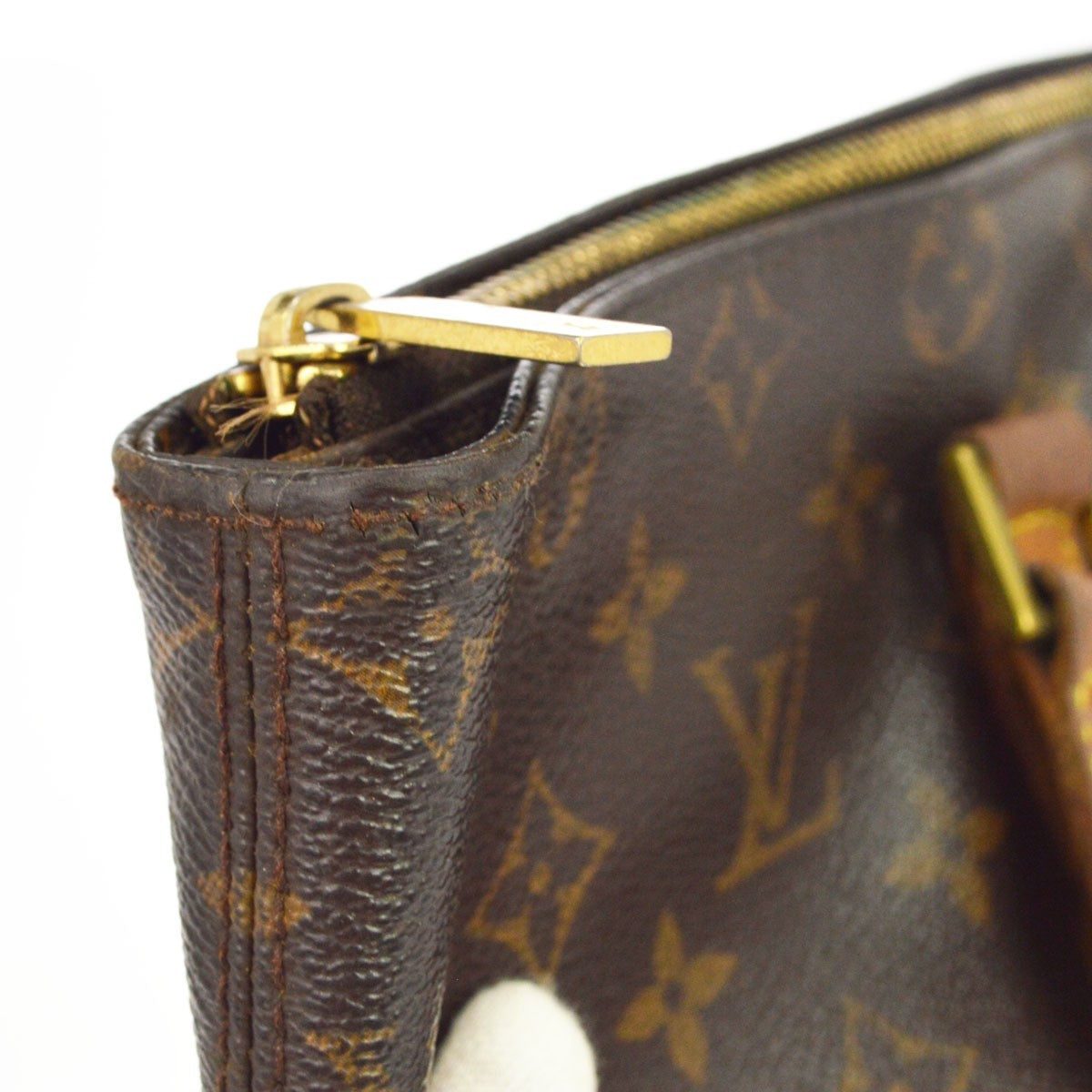 Louis Vuitton Cabas Mezzo Hand Tote Bag Monogram