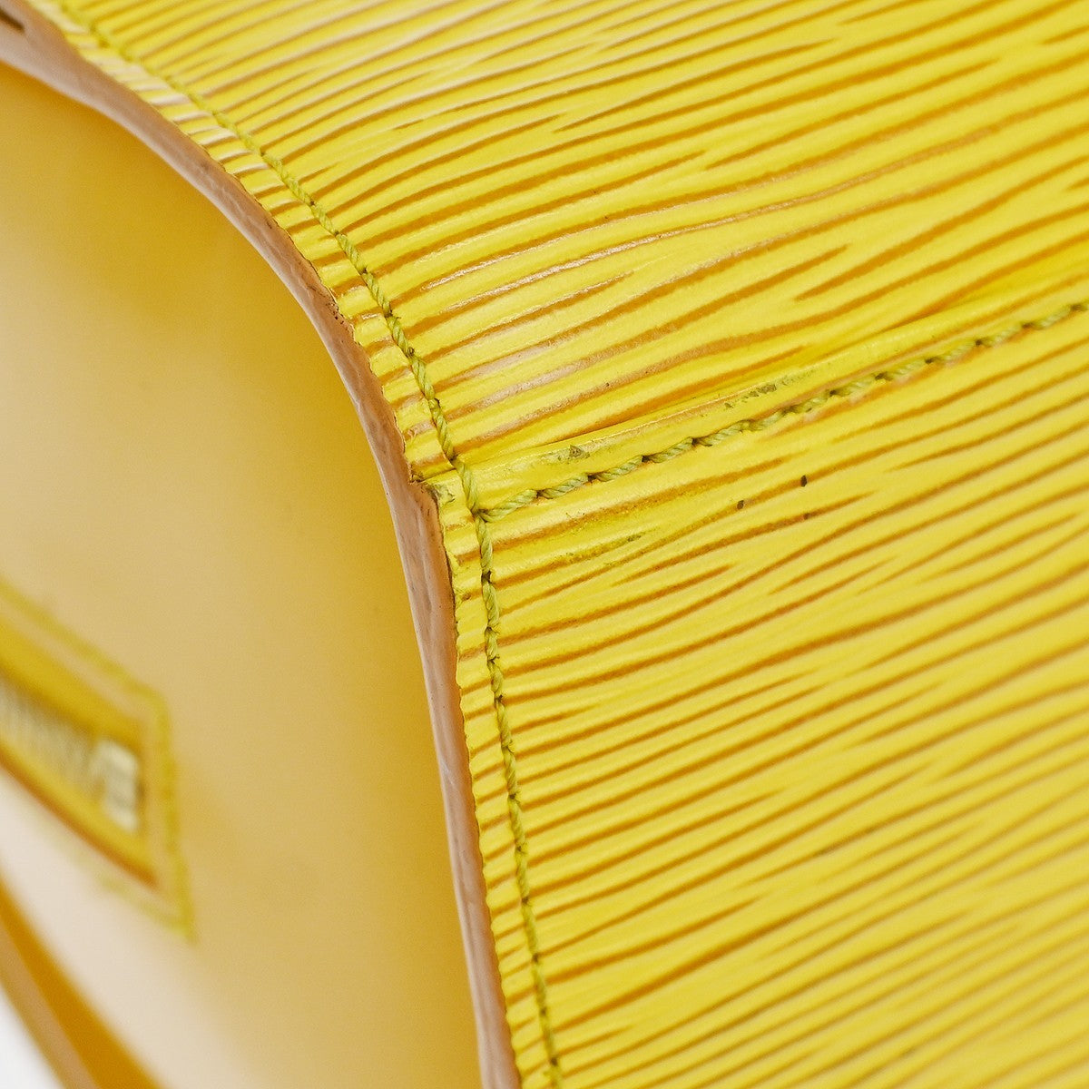 Louis Vuitton Yellow Epi Pont Neuf Handbag