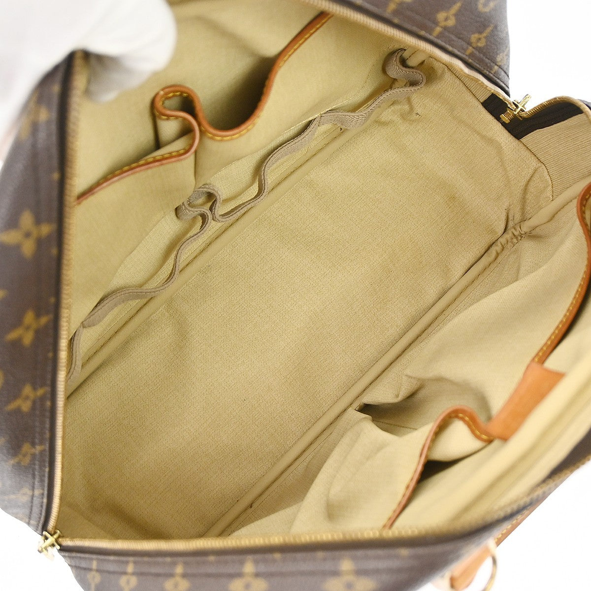 Louis Vuitton Deauville Bowling Vanity Handbag