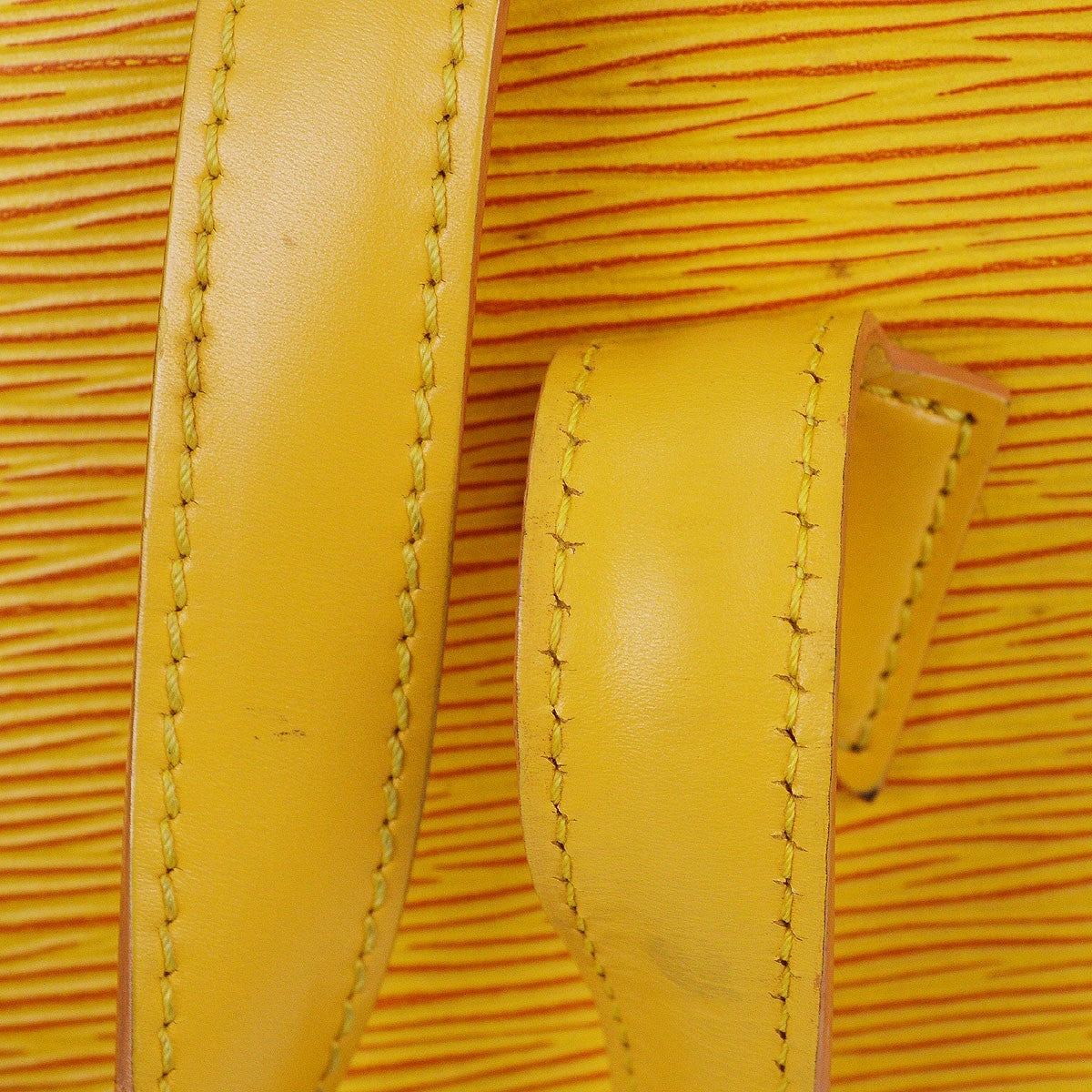 Louis Vuitton Yellow Epi Saint Jacques Tote Handbag