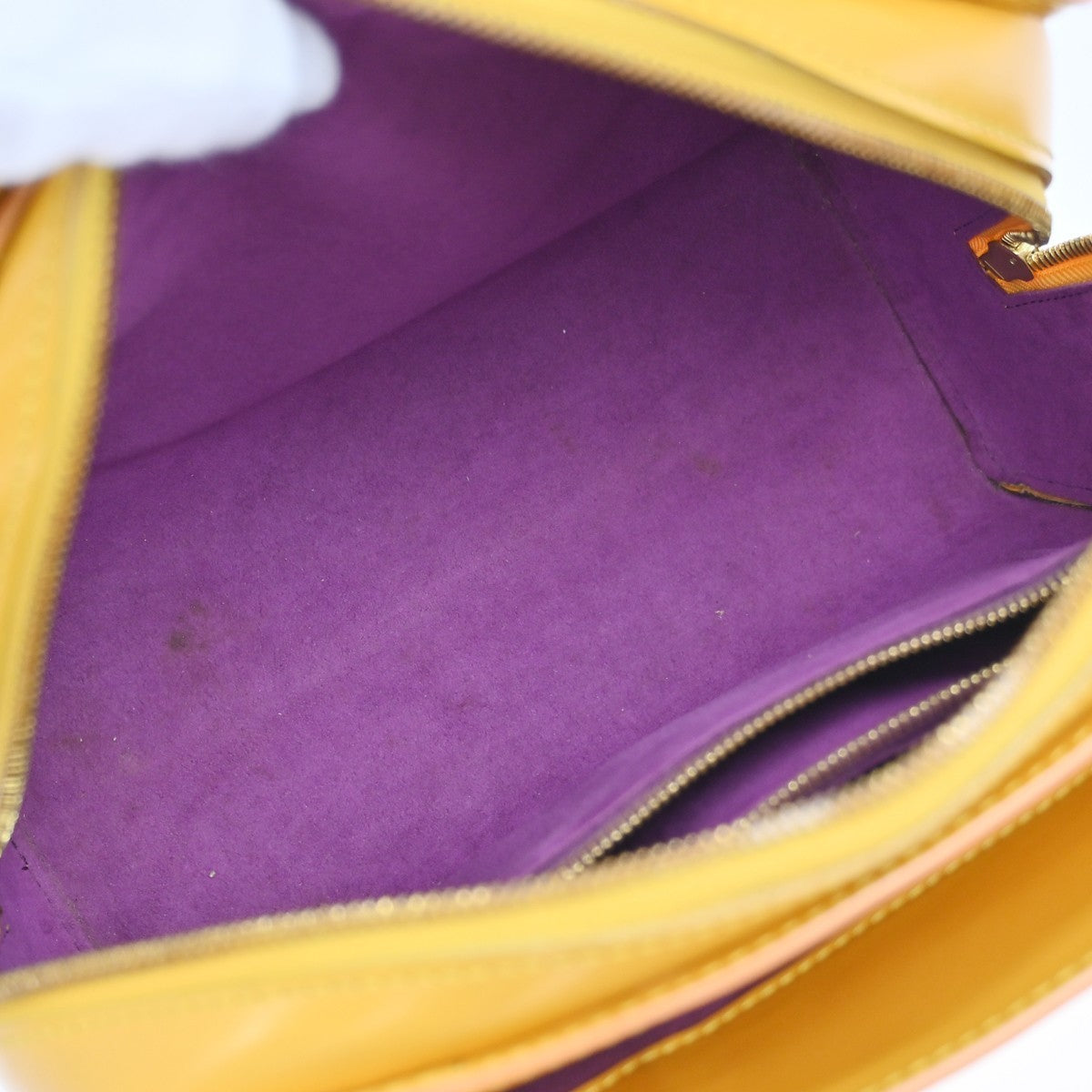 Louis Vuitton Yellow Epi Pont Neuf Handbag