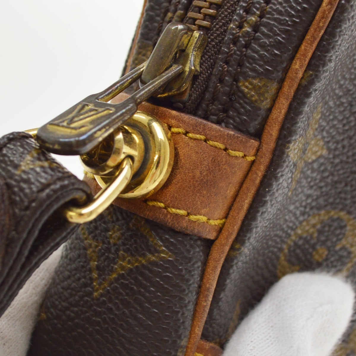 Louis Vuitton Marly Dragonne PM Clutch Bag Purse