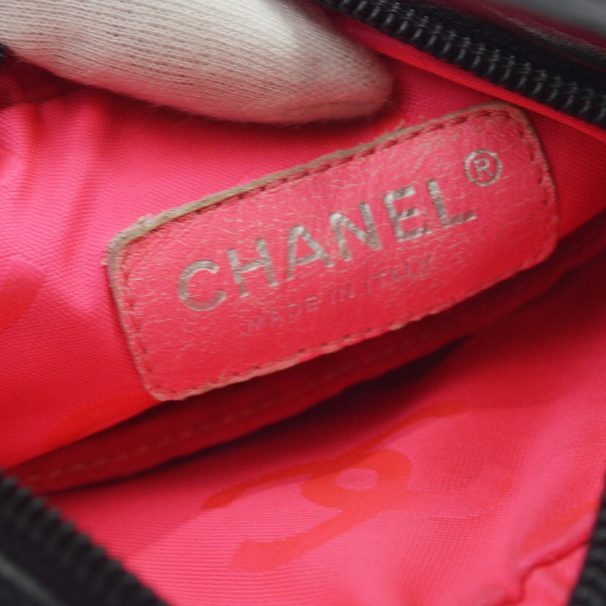 Chanel Black Calfskin Cambon Ligne Shoulder Bag