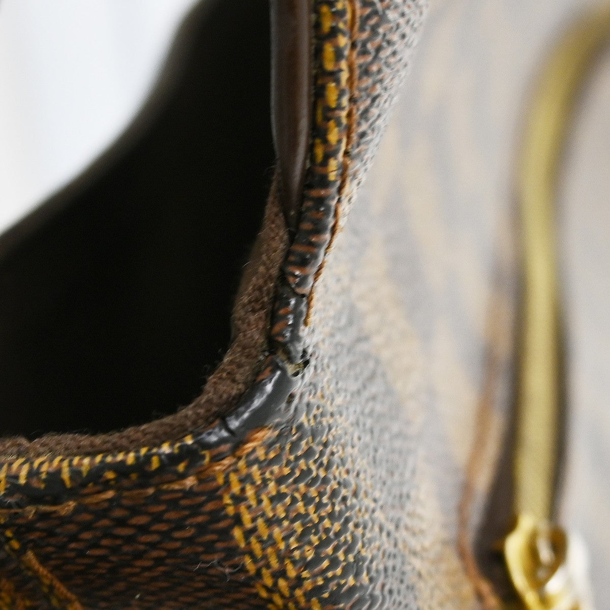Louis Vuitton Damier Brooklyn MM Shoulder Bag