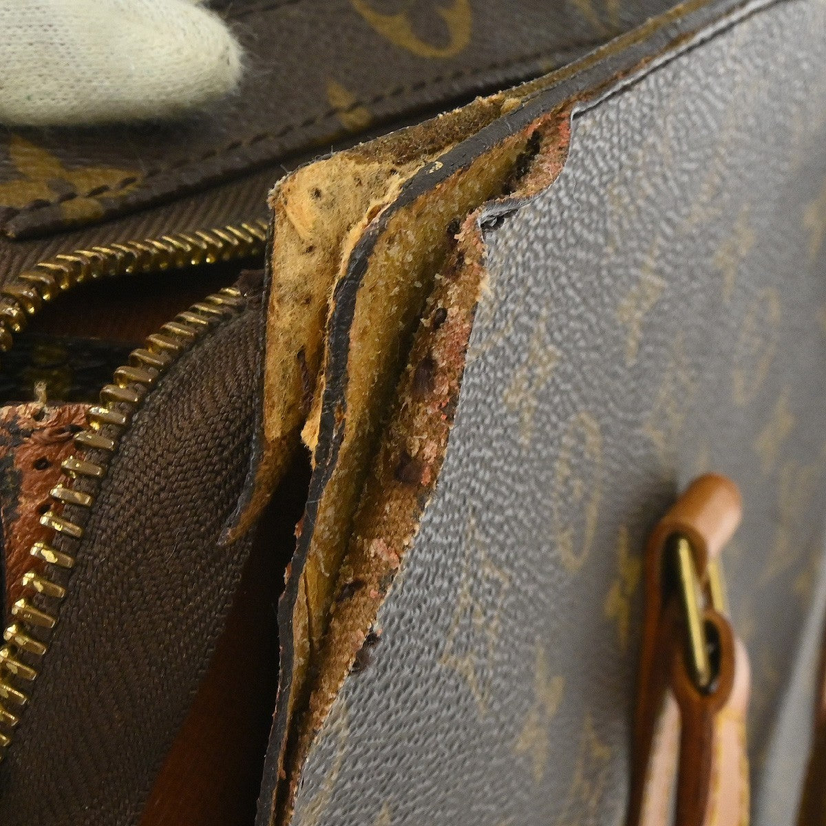 Louis Vuitton Babylone Hand Bag Purse Monogram