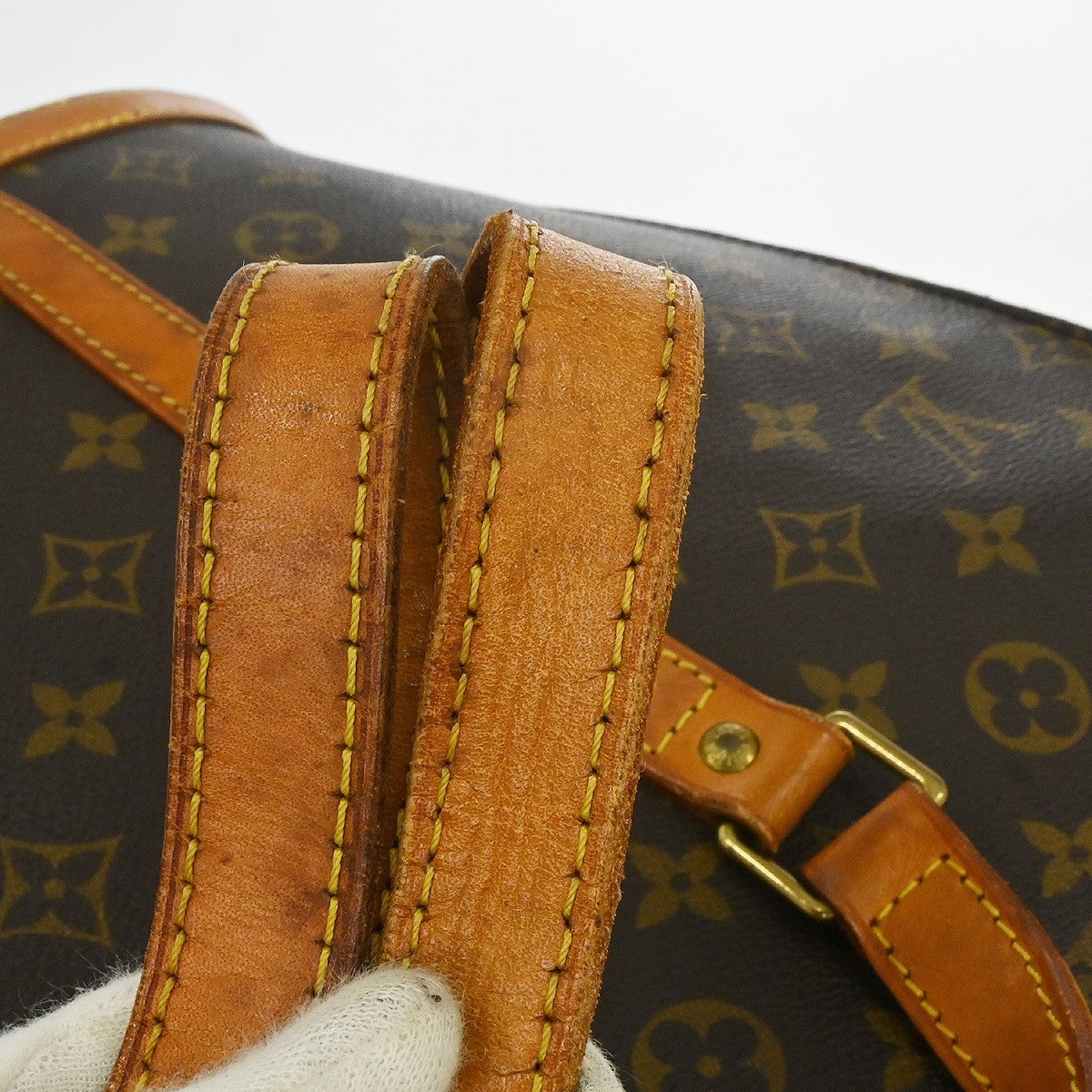 Louis Vuitton Babylone Hand Bag Purse Monogram