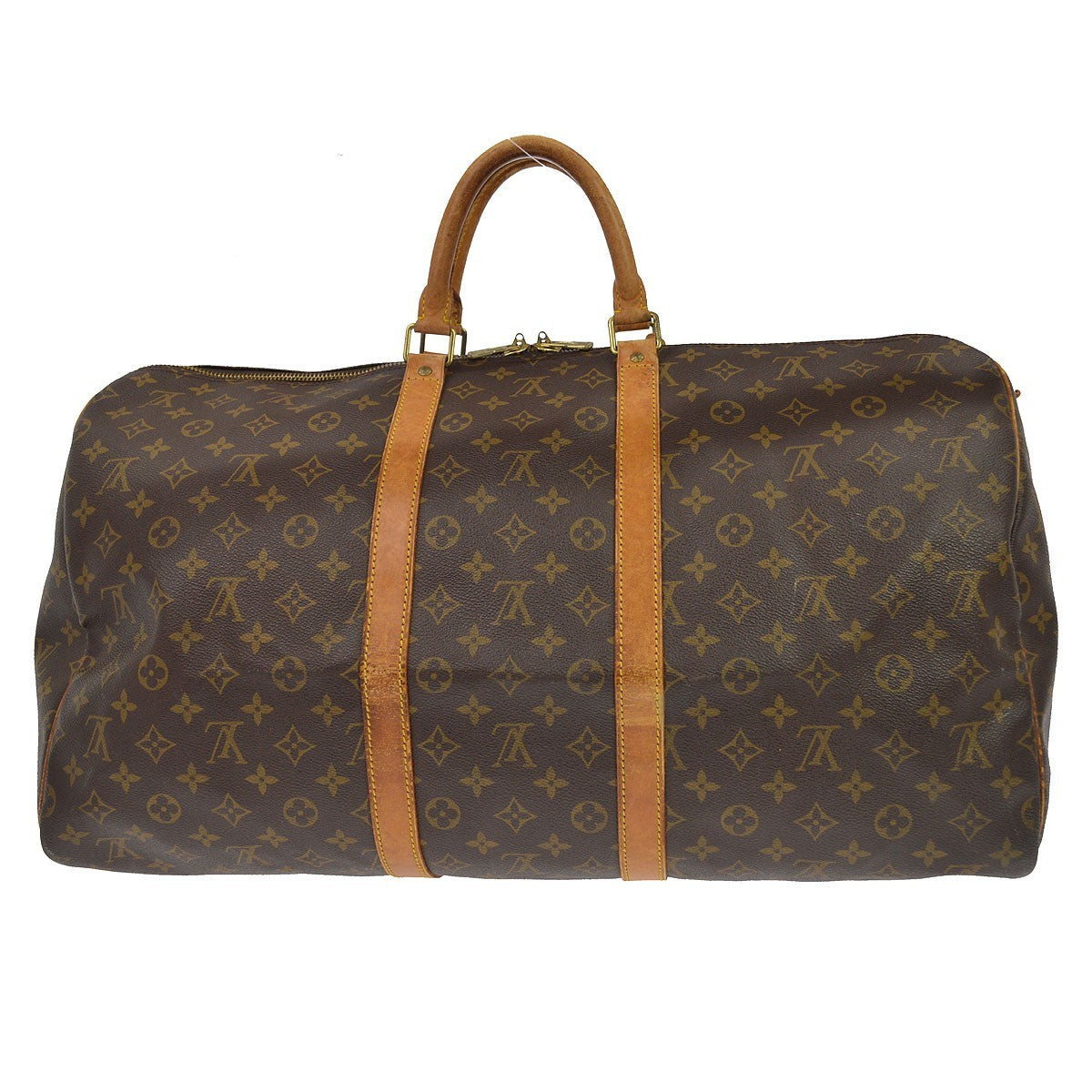 Louis Vuitton Keepall 55 Handbag Monogram