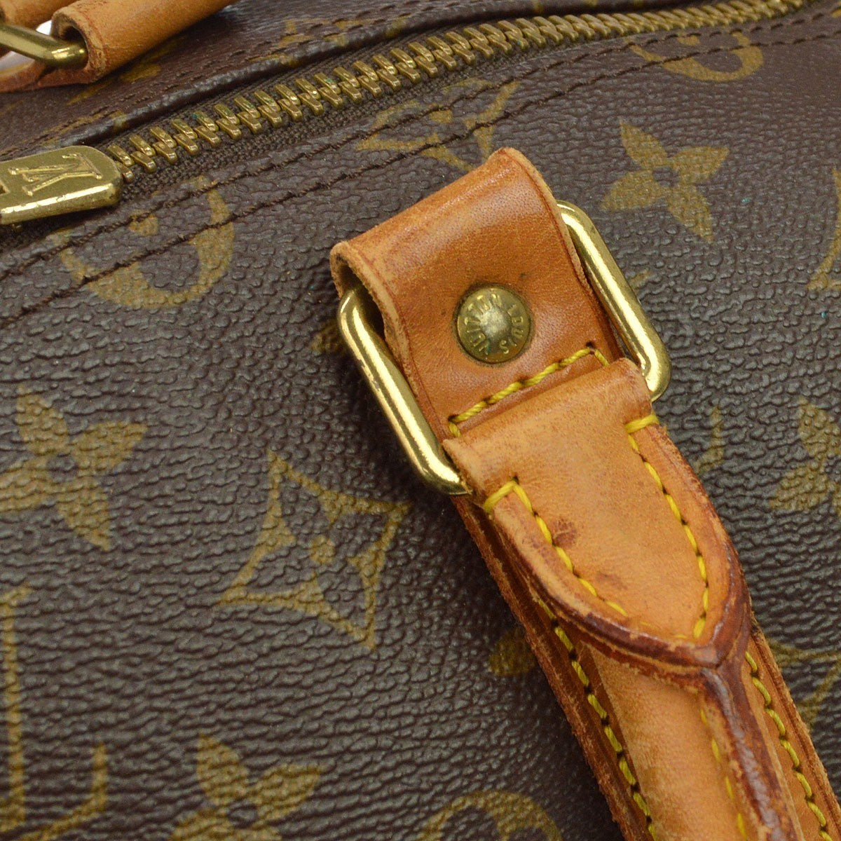 Louis Vuitton Keepall 55 Handbag Monogram