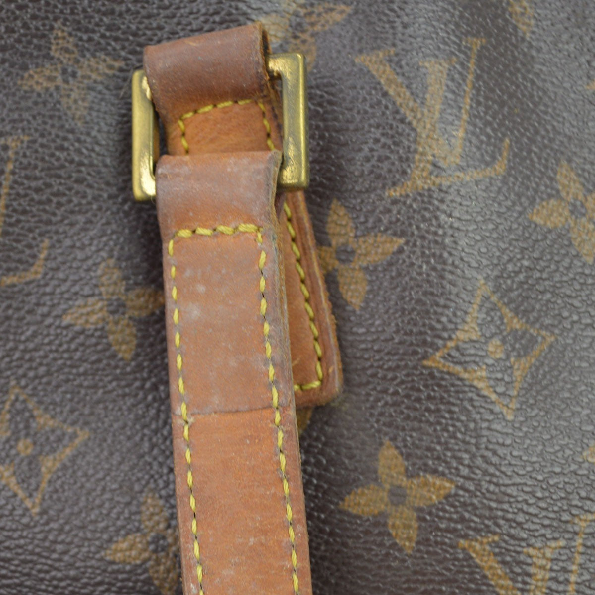 Louis Vuitton Cabas Mezzo Hand Tote Bag Monogram