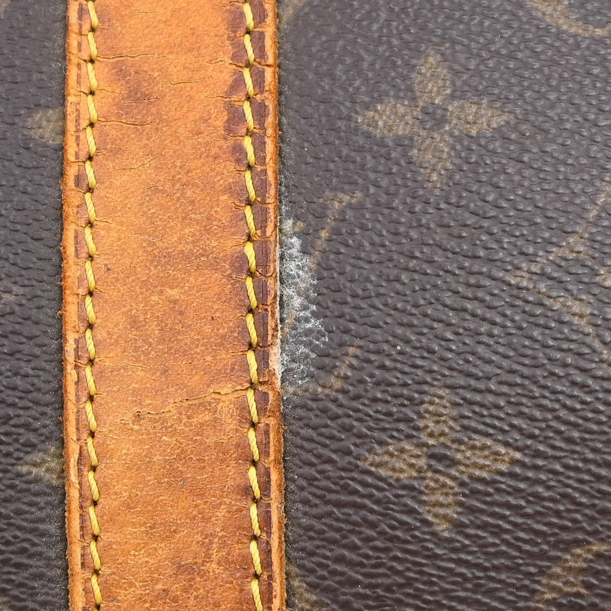 Louis Vuitton Keepall 55 Travel Handbag Monogram