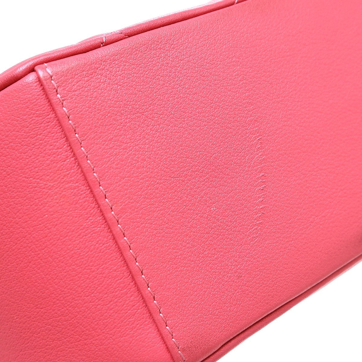 Chanel Pink Lambskin Camera Bag Mini