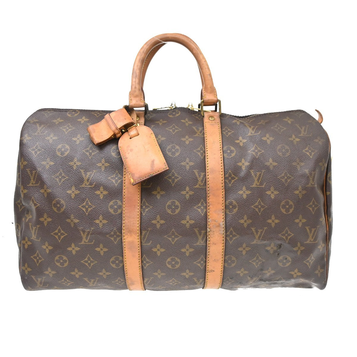 Louis Vuitton Keepall 45 Duffle Handbag Monogram