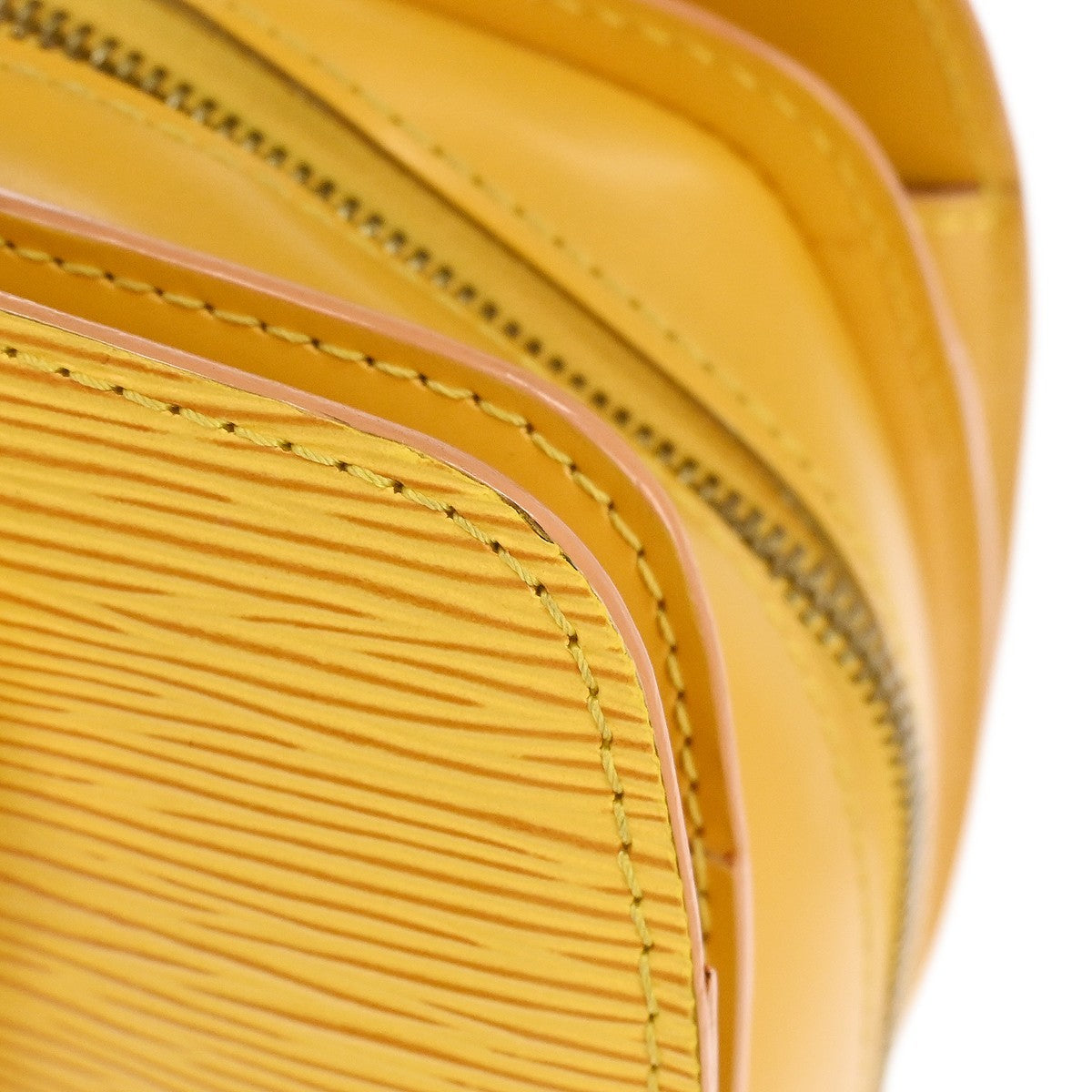Louis Vuitton Yellow Epi Pont Neuf Handbag