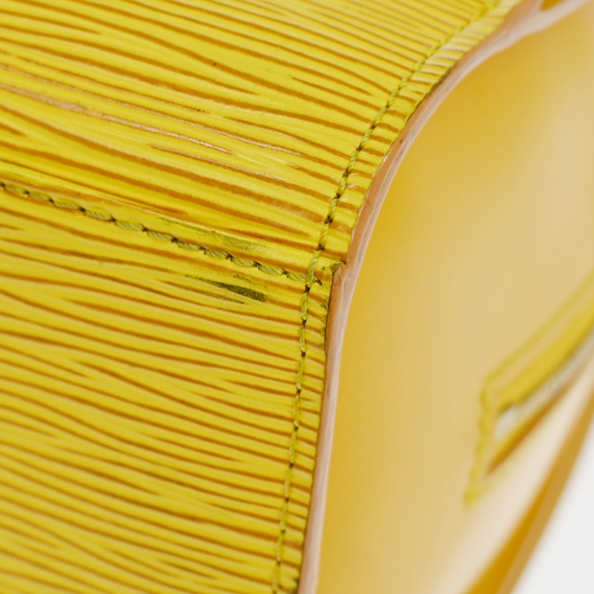 Louis Vuitton Yellow Epi Pont Neuf Handbag