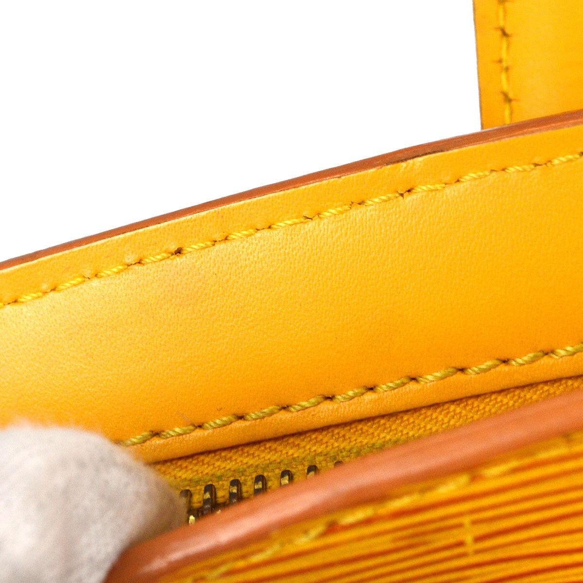 Louis Vuitton Yellow Epi Saint Jacques Tote Handbag