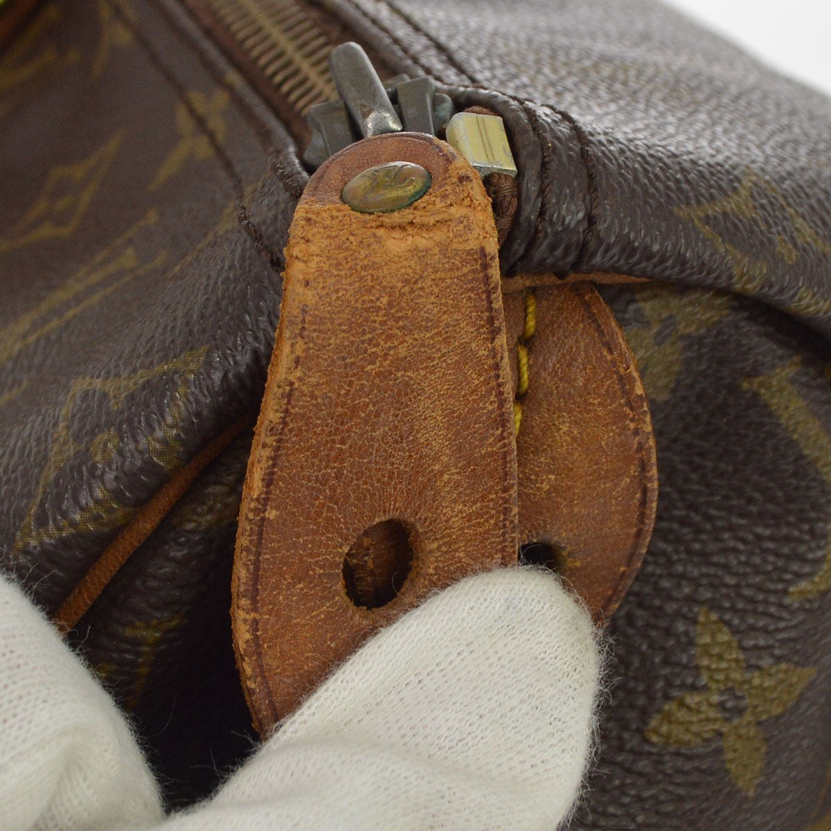 Louis Vuitton Monogram Speedy 40 Duffle Handbag