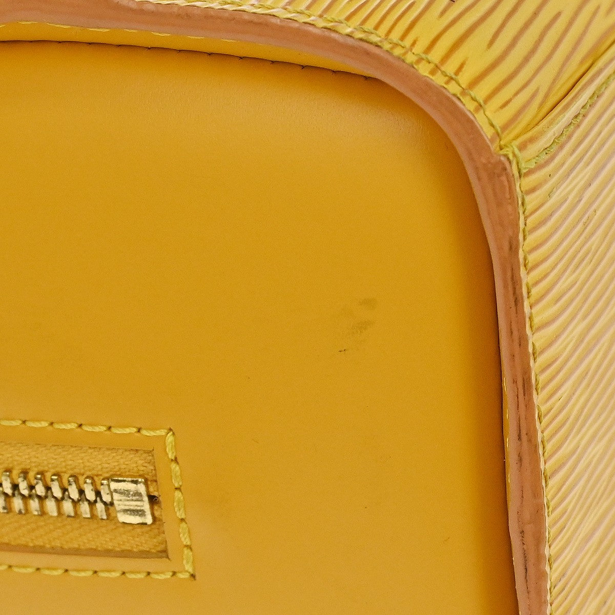 Louis Vuitton Yellow Epi Pont Neuf Handbag