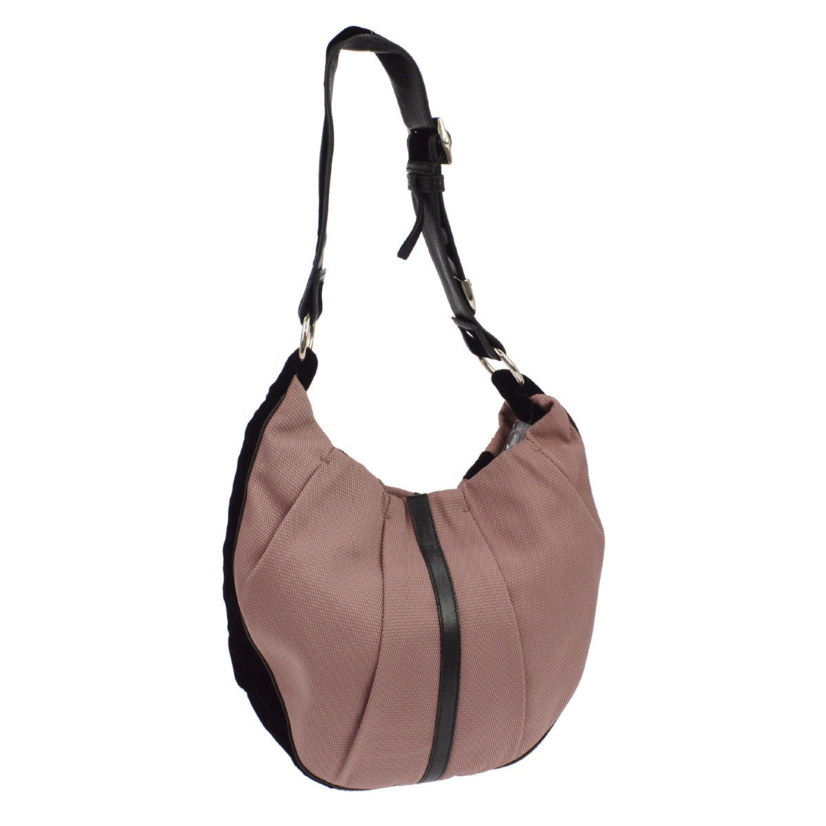 Saint Laurent Pink Canvas Mombasa Shoulder Bag