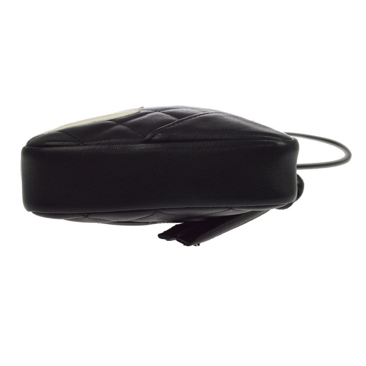 Chanel Black Calfskin Cambon Ligne Shoulder Bag