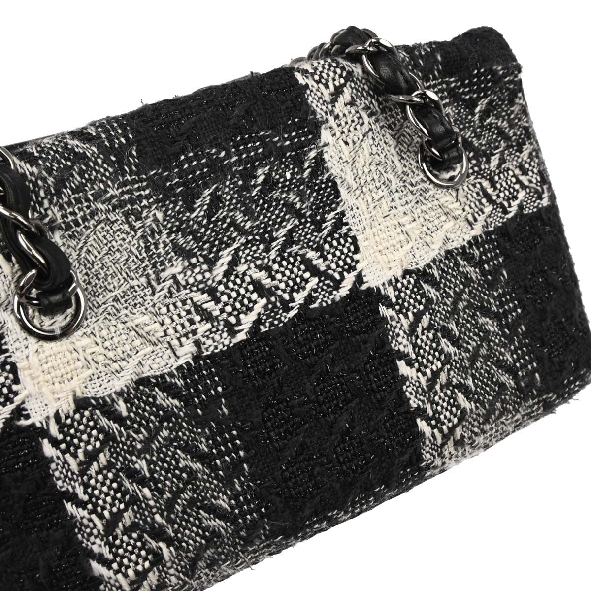 Chanel Black Tweed Vanity Handbag Box