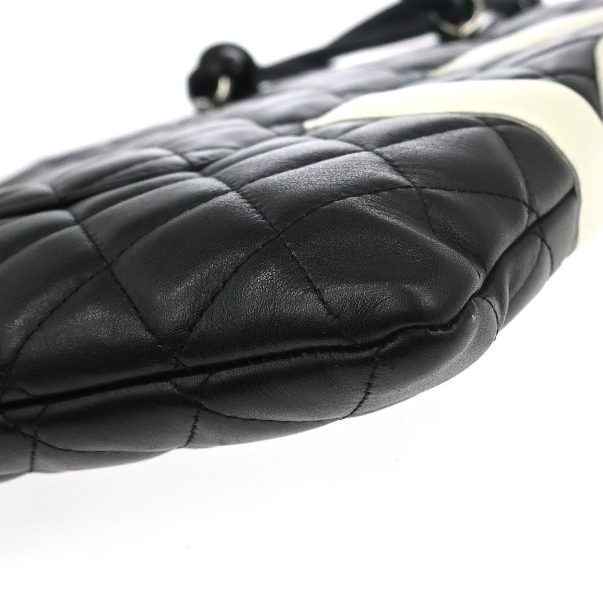 Chanel Black Calfskin Cambon Ligne Tote Handbag