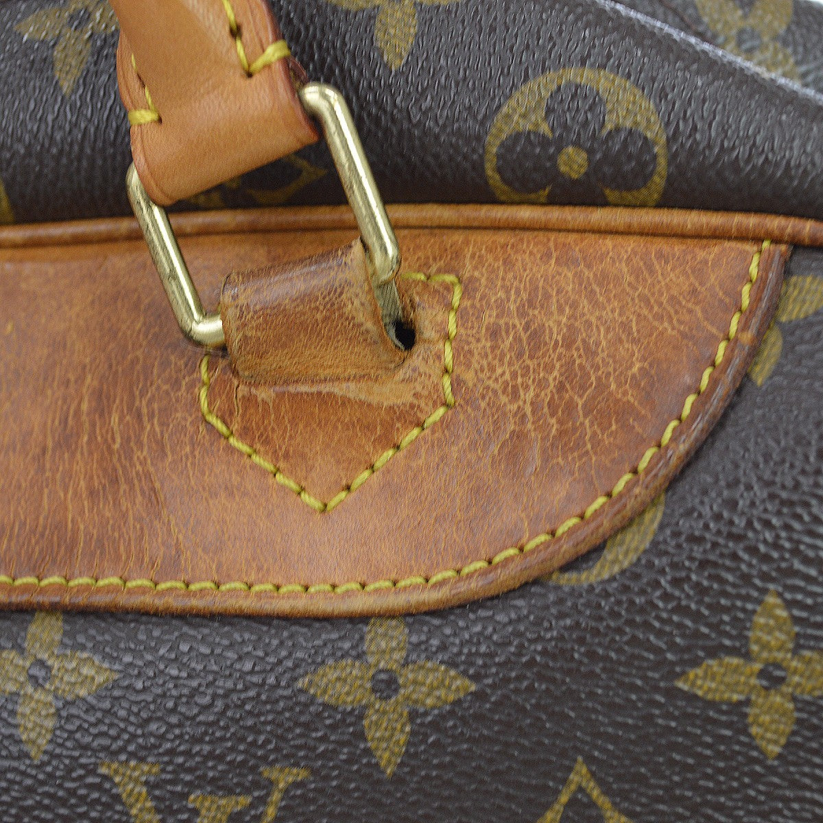 Louis Vuitton Deauville Bowling Vanity Handbag