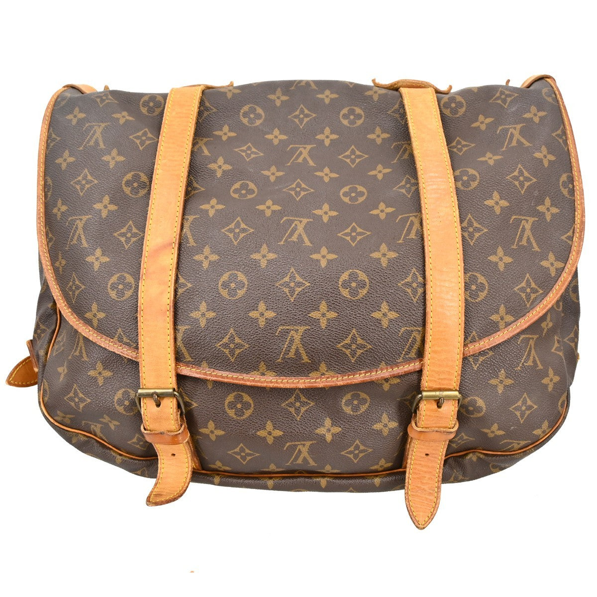 Louis Vuitton Monogram Saumur 43 Messenger Bag