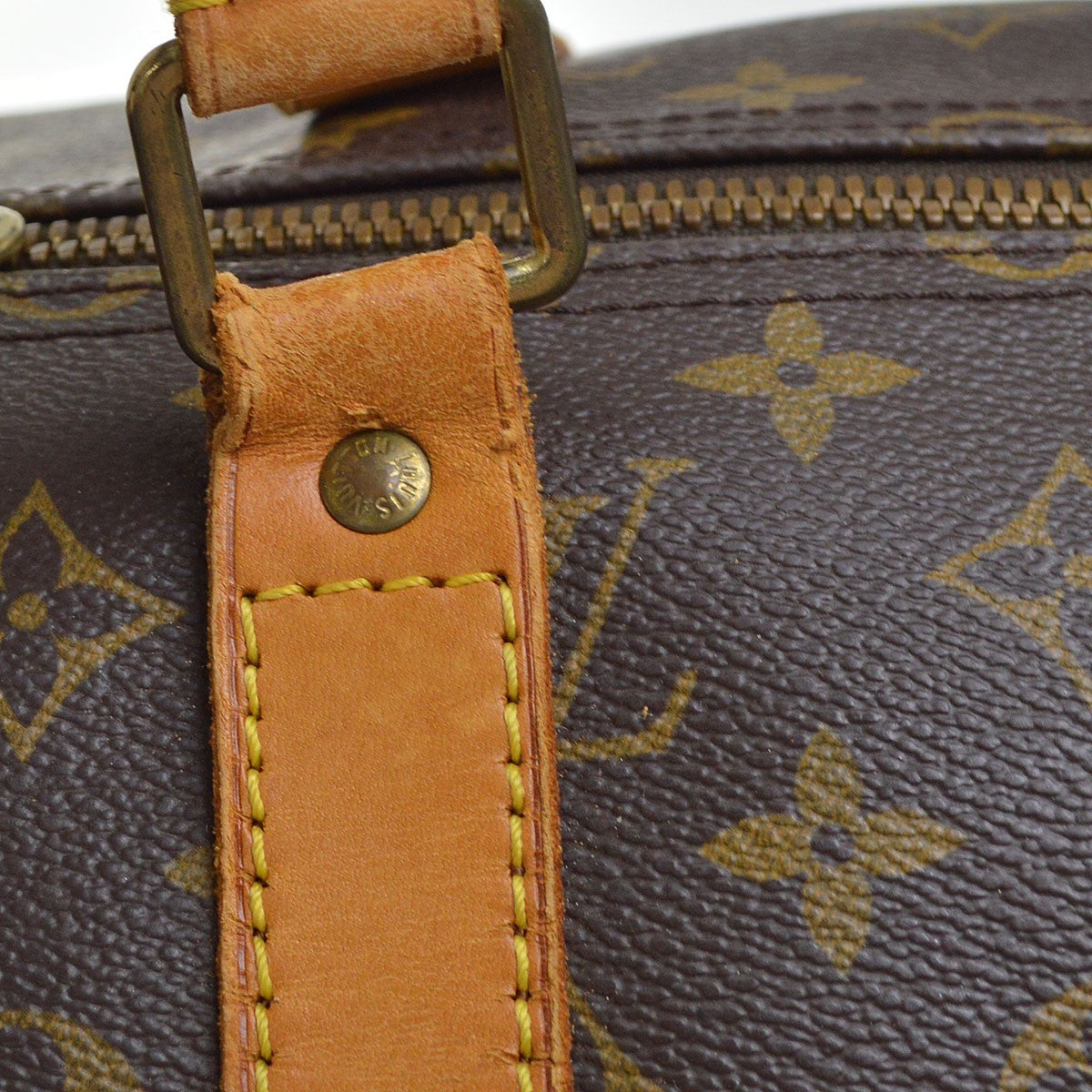 Louis Vuitton Keepall 55 Travel Handbag Monogram